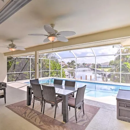Canalfront Home With Private Saltwater Pool!